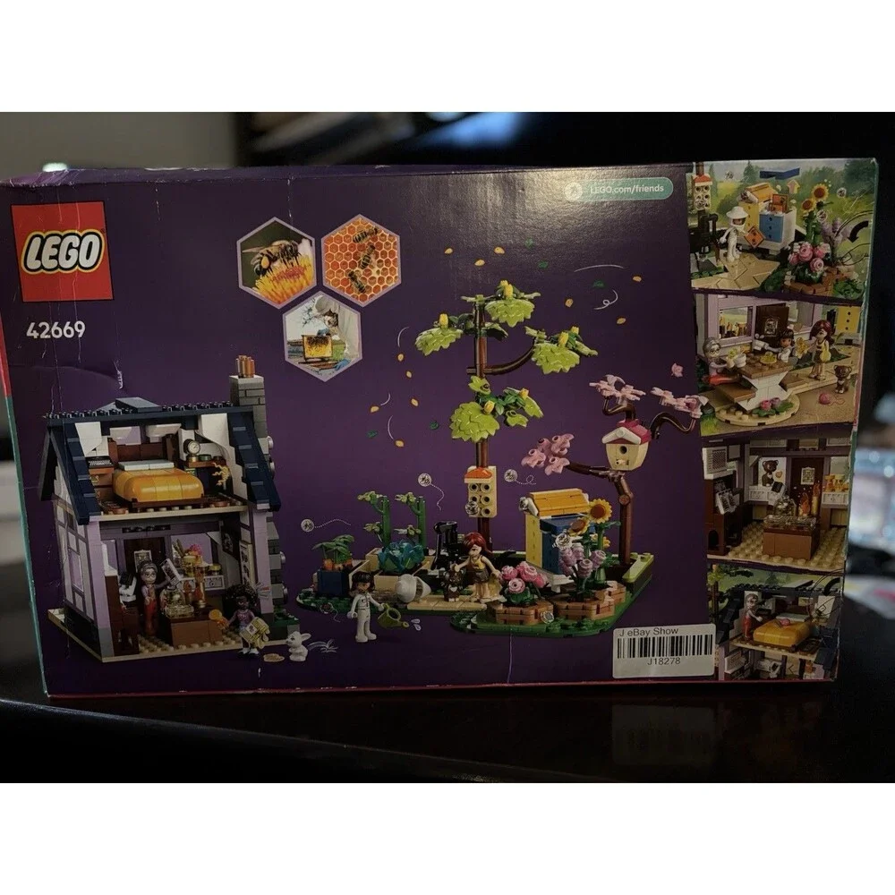 LEGO FRIENDS Beekeepers House & Flower Garden #42669 1161 Pcs Diversity- Anxiety